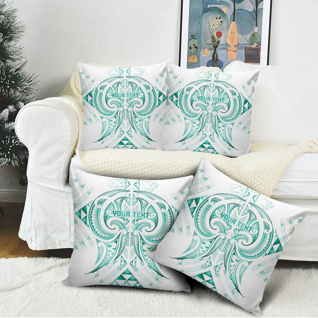 Maori Rugby Custom Ngaru Mangopare Pillow Cover Karikiorangi Taniwha Motif