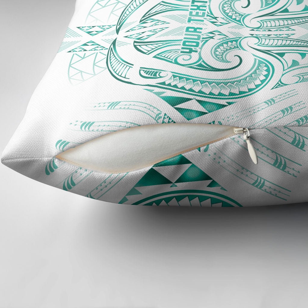 Maori Rugby Custom Ngaru Mangopare Pillow Cover Karikiorangi Taniwha Motif