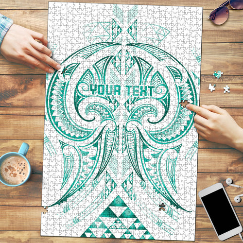 Maori Rugby Custom Ngaru Mangopare Puzzle Karikiorangi Taniwha Motif