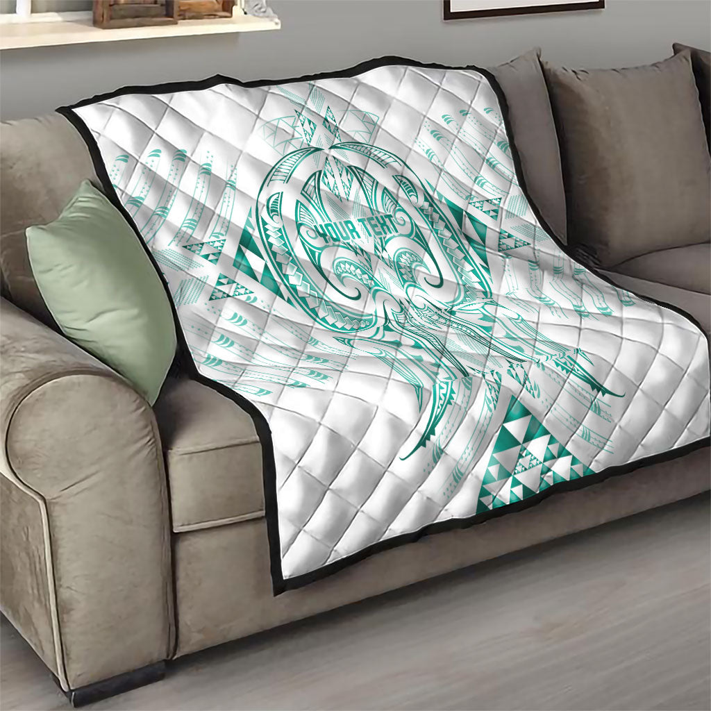 Maori Rugby Custom Ngaru Mangopare Quilt Karikiorangi Taniwha Motif