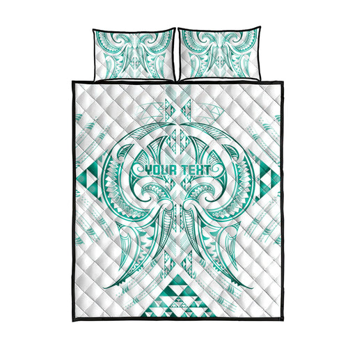 Maori Rugby Custom Ngaru Mangopare Quilt Bed Set Karikiorangi Taniwha Motif
