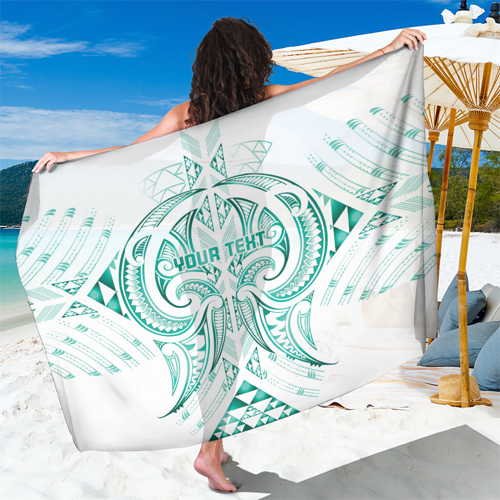 Maori Rugby Custom Ngaru Mangopare Sarong Karikiorangi Taniwha Motif
