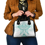 Maori Rugby Custom Ngaru Mangopare Shoulder Handbag Karikiorangi Taniwha Motif