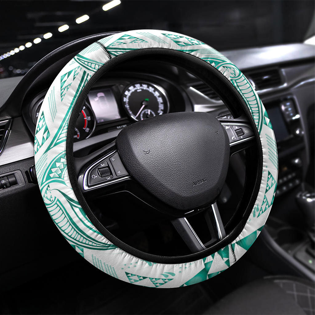 Maori Rugby Ngaru Mangopare Steering Wheel Cover Karikiorangi Taniwha Motif