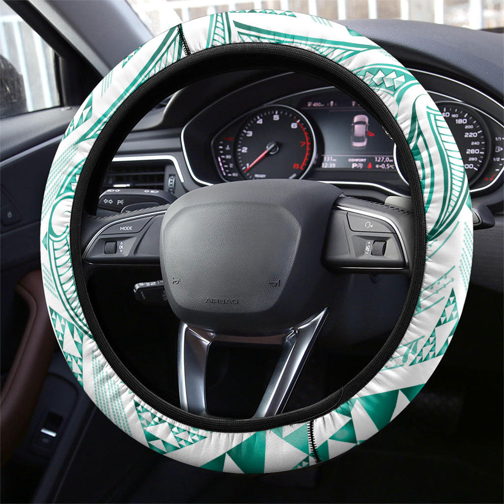 Maori Rugby Ngaru Mangopare Steering Wheel Cover Karikiorangi Taniwha Motif