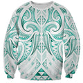Maori Rugby Custom Ngaru Mangopare Sweatshirt Karikiorangi Taniwha Motif