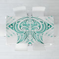Maori Rugby Custom Ngaru Mangopare Tablecloth Karikiorangi Taniwha Motif