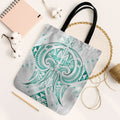 Maori Rugby Custom Ngaru Mangopare Tote Bag Karikiorangi Taniwha Motif