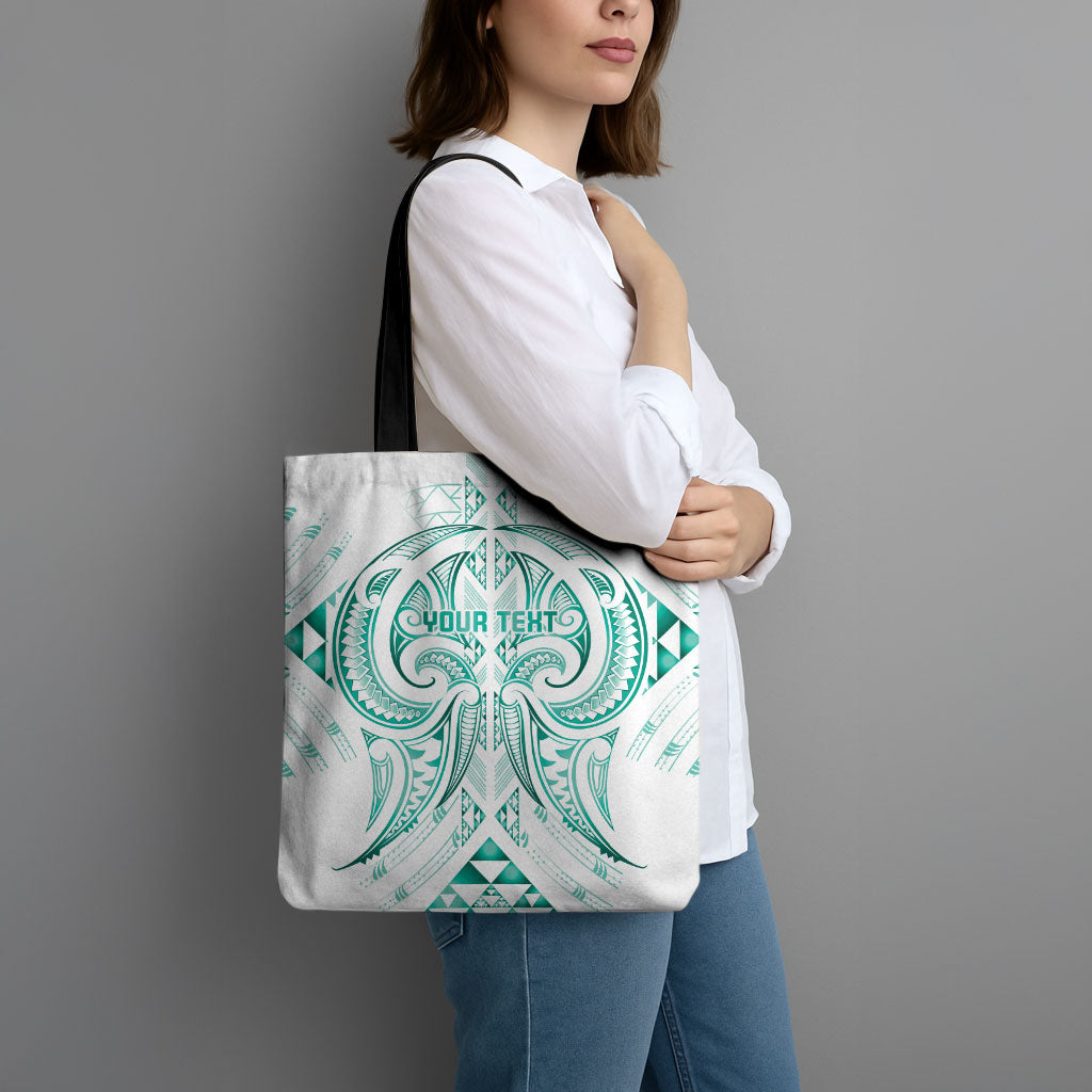 Maori Rugby Custom Ngaru Mangopare Tote Bag Karikiorangi Taniwha Motif