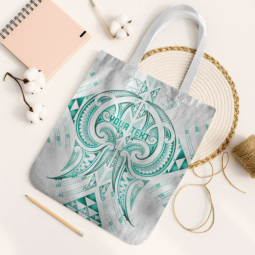 Maori Rugby Custom Ngaru Mangopare Tote Bag Karikiorangi Taniwha Motif