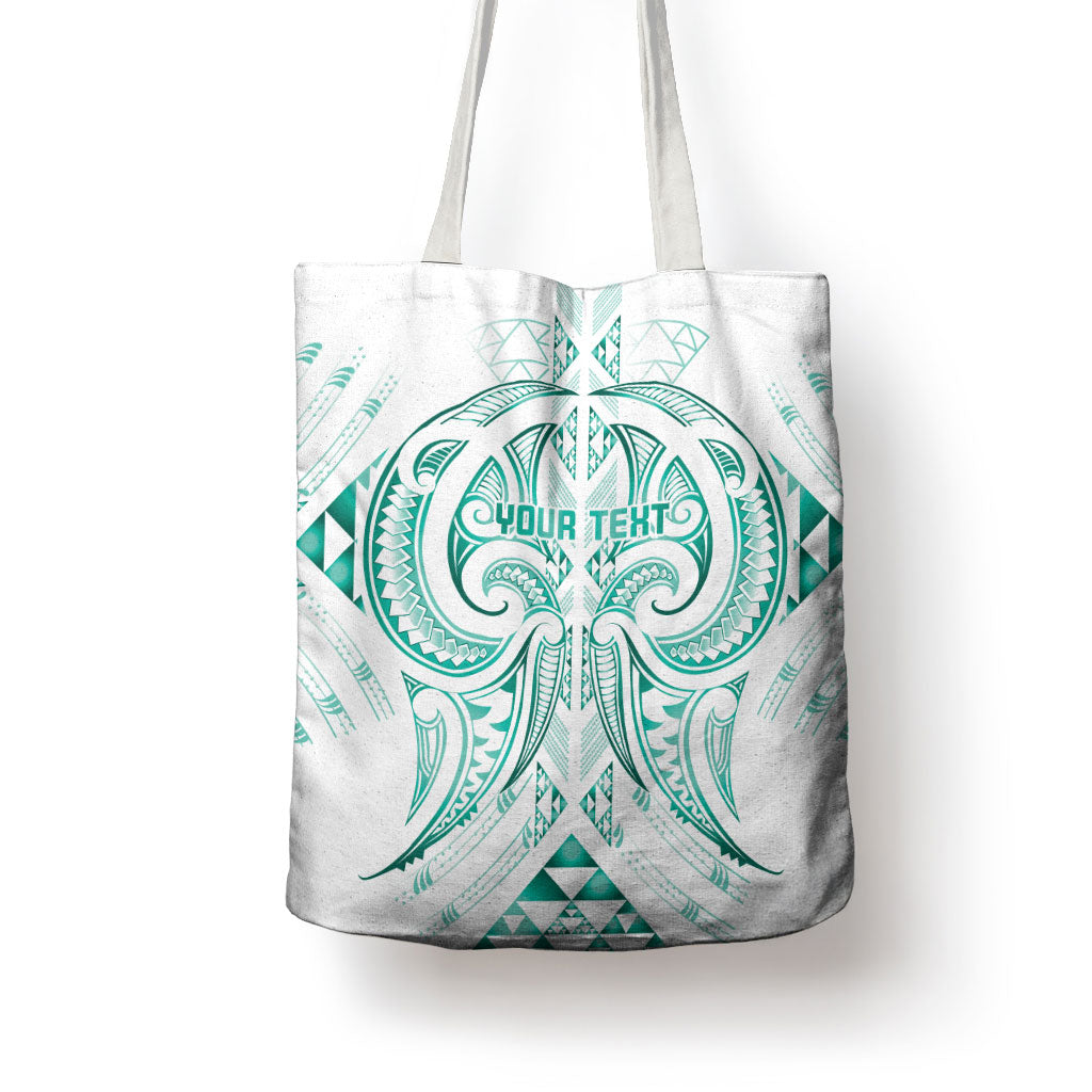 Maori Rugby Custom Ngaru Mangopare Tote Bag Karikiorangi Taniwha Motif