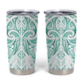 Maori Rugby Custom Ngaru Mangopare Tumbler Cup Karikiorangi Taniwha Motif