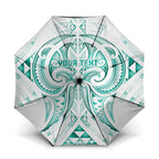 Maori Rugby Custom Ngaru Mangopare Umbrella Karikiorangi Taniwha Motif
