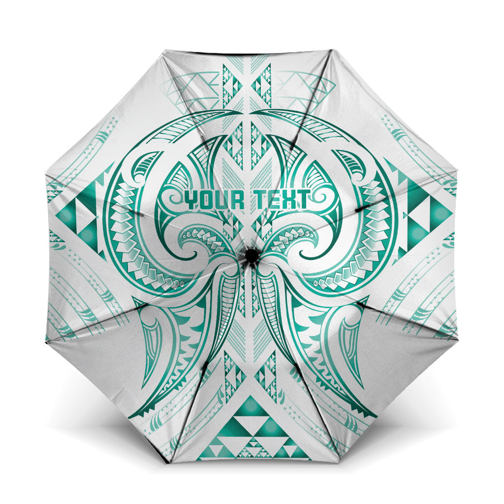 Maori Rugby Custom Ngaru Mangopare Umbrella Karikiorangi Taniwha Motif