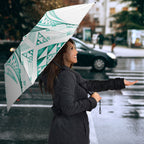 Maori Rugby Custom Ngaru Mangopare Umbrella Karikiorangi Taniwha Motif