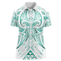 Maori Rugby Custom Ngaru Mangopare Women Polo Shirt Karikiorangi Taniwha Motif
