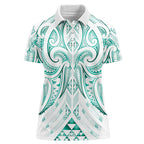 Maori Rugby Custom Ngaru Mangopare Women Polo Shirt Karikiorangi Taniwha Motif