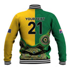 Custom Australia Cricket Spirit 2026 Baseball Jacket World T20 Edition - Aussie Color Aboriginal Motif - Aussie Hoodie