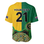 Custom Australia Cricket Spirit 2026 Baseball Jersey World T20 Edition - Aussie Color Aboriginal Motif - Aussie Hoodie