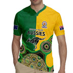 Custom Australia Cricket Spirit 2026 Rugby Jersey World T20 Edition - Aussie Color Aboriginal Motif - Aussie Hoodie