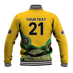 Custom Australia Cricket Spirit 2026 Baseball Jacket World T20 Edition - Gold Aboriginal - Aussie Hoodie
