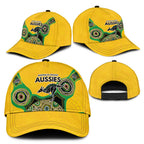 Australia Cricket Spirit 2026 Classic Cap World T20 Edition - Gold Aboriginal - Aussie Hoodie