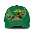 Australia Cricket Spirit 2026 Classic Cap World T20 Edition - Green Aboriginal - Aussie Hoodie