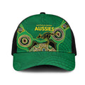 Australia Cricket Spirit 2026 Mesh Trucker Cap World T20 Edition - Green Aboriginal - Aussie Hoodie