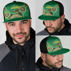 Australia Cricket Spirit 2026 Mesh Trucker Cap World T20 Edition - Green Aboriginal - Aussie Hoodie