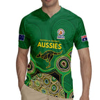 Custom Australia Cricket Spirit 2026 Rugby Jersey World T20 Edition - Green Aboriginal - Aussie Hoodie