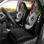 Aotearoa and Cook Islands Mo Te Tiriti Car Seat Cover New Zealand Honour The Treaty Ake!Ake!Ake!