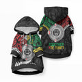 Aotearoa and Cook Islands Mo Te Tiriti Pet Hoodie New Zealand Honour The Treaty Ake!Ake!Ake!