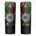 Aotearoa and Cook Islands Mo Te Tiriti Skinny Tumbler New Zealand Honour The Treaty Ake!Ake!Ake!