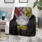 Aotearoa and Niue Mo Te Tiriti Blanket New Zealand Honour The Treaty Ake!Ake!Ake!
