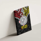 Aotearoa and Niue Mo Te Tiriti Canvas Wall Art New Zealand Honour The Treaty Ake!Ake!Ake!