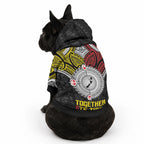 Aotearoa and Niue Mo Te Tiriti Pet Hoodie New Zealand Honour The Treaty Ake!Ake!Ake!