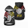Aotearoa and Niue Mo Te Tiriti Pet Hoodie New Zealand Honour The Treaty Ake!Ake!Ake!