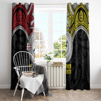 Aotearoa and Niue Mo Te Tiriti Window Curtain New Zealand Honour The Treaty Ake!Ake!Ake!