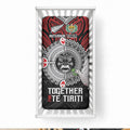 Aotearoa and Tonga Mo Te Tiriti Baby Bed Cover New Zealand Honour The Treaty Ake!Ake!Ake!