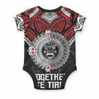Aotearoa and Tonga Mo Te Tiriti Baby Onesie New Zealand Honour The Treaty Ake!Ake!Ake!