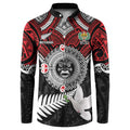 Aotearoa and Tonga Mo Te Tiriti Button Sweatshirt New Zealand Honour The Treaty Ake!Ake!Ake!