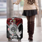 Aotearoa and Tonga Mo Te Tiriti Luggage Cover New Zealand Honour The Treaty Ake!Ake!Ake!