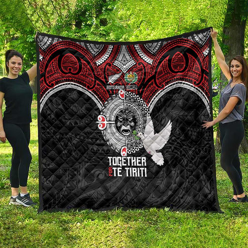Aotearoa and Tonga Mo Te Tiriti Quilt New Zealand Honour The Treaty Ake!Ake!Ake!