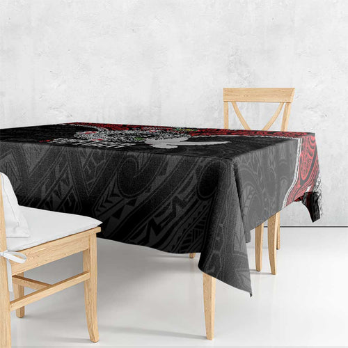 Aotearoa and Tonga Mo Te Tiriti Tablecloth New Zealand Honour The Treaty Ake!Ake!Ake!