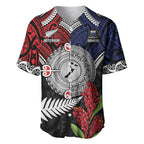 Aotearoa and Samoa Mo Te Tiriti Baseball Jersey Tangata Moana Stand with Tangata Whenua