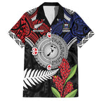 Aotearoa and Samoa Mo Te Tiriti Hawaiian Shirt Tangata Moana Stand with Tangata Whenua