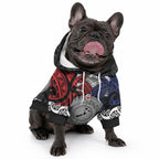 Aotearoa and Samoa Mo Te Tiriti Pet Hoodie Tangata Moana Stand with Tangata Whenua
