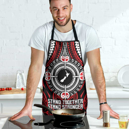 Aotearoa Proud To Be Maori Apron New Zealand Fight Together - Aussie Hoodie