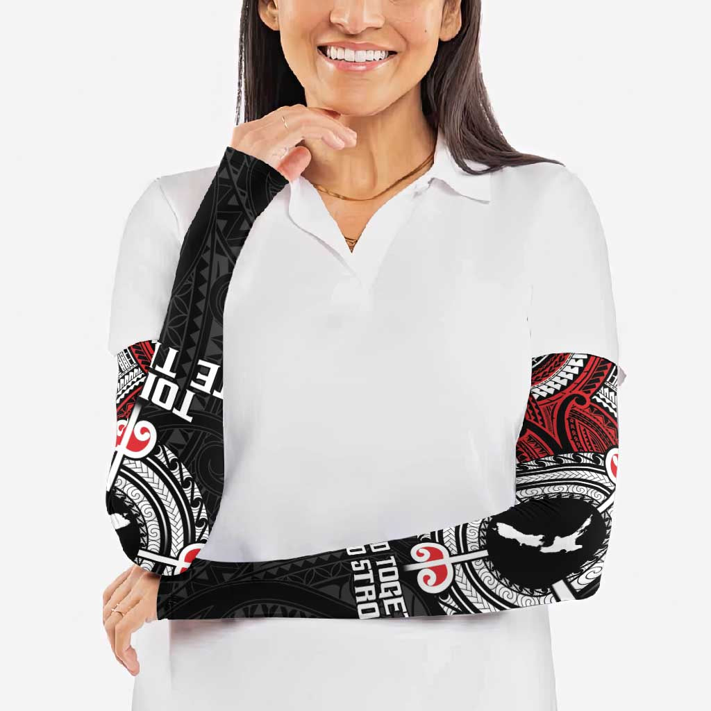 Aotearoa Proud To Be Maori Arm Sleeves New Zealand Fight Together - Aussie Hoodie