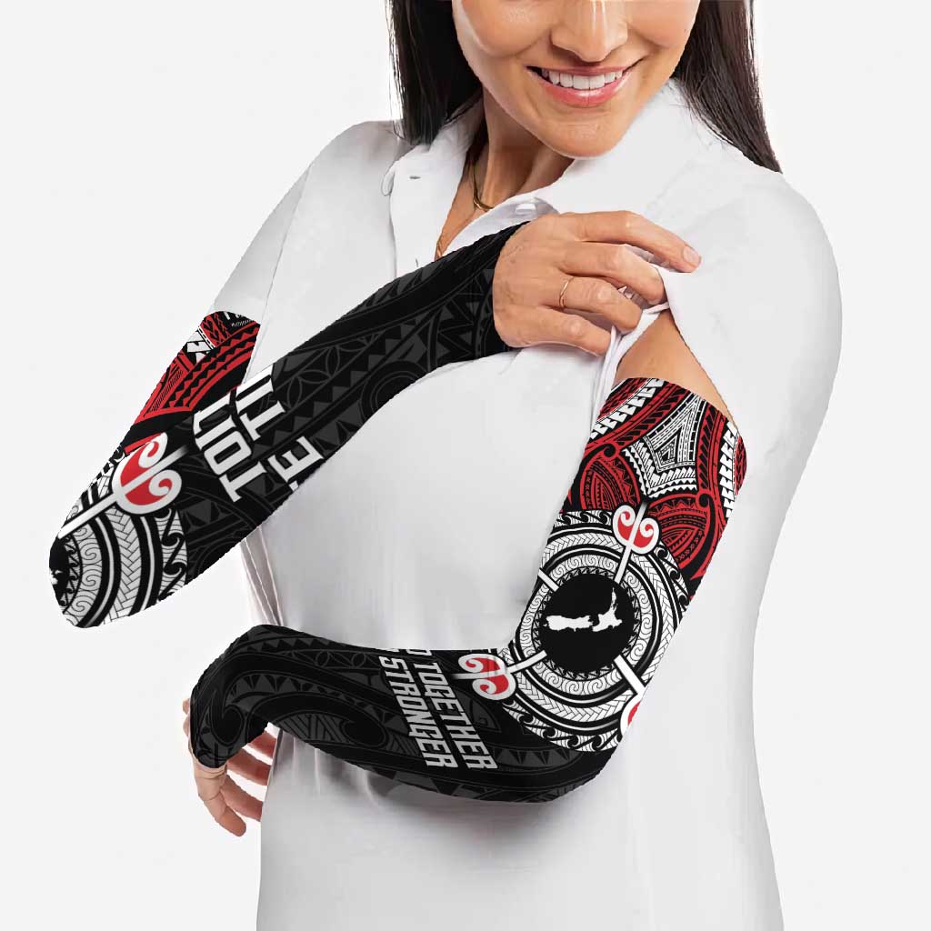 Aotearoa Proud To Be Maori Arm Sleeves New Zealand Fight Together - Aussie Hoodie